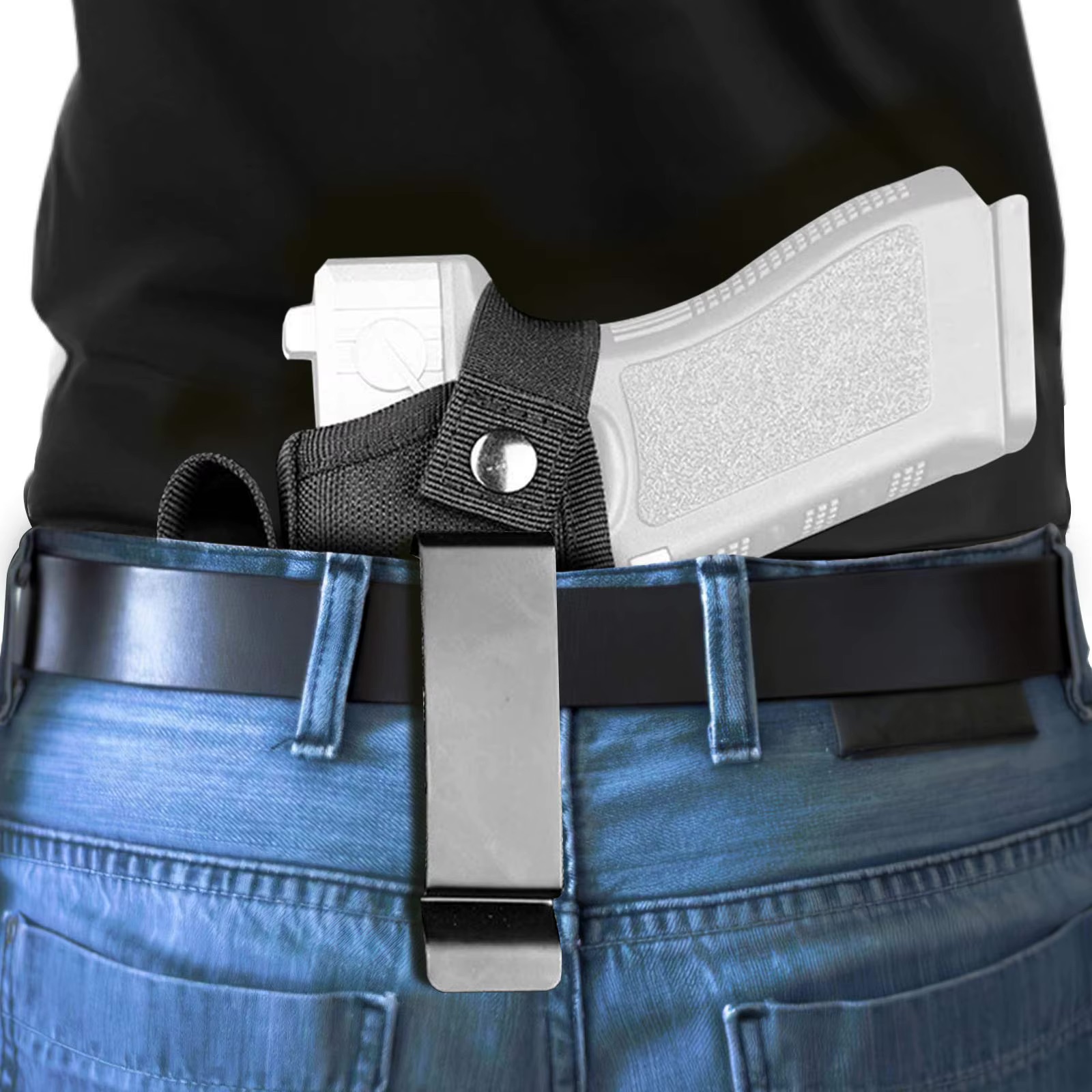 Cordura T2 universellt högerhölster patches